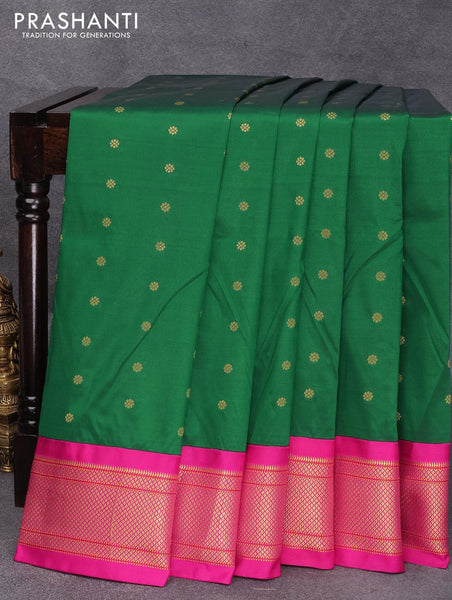 Buy Gadwal Semi Paithani Saree At Soham Paithani