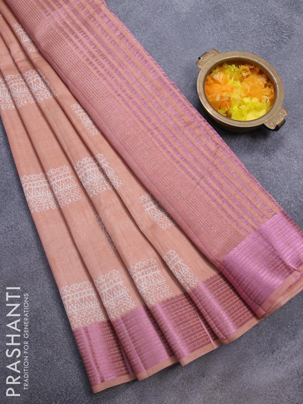 Pastel Color Half Saree - Saree Blouse Patterns