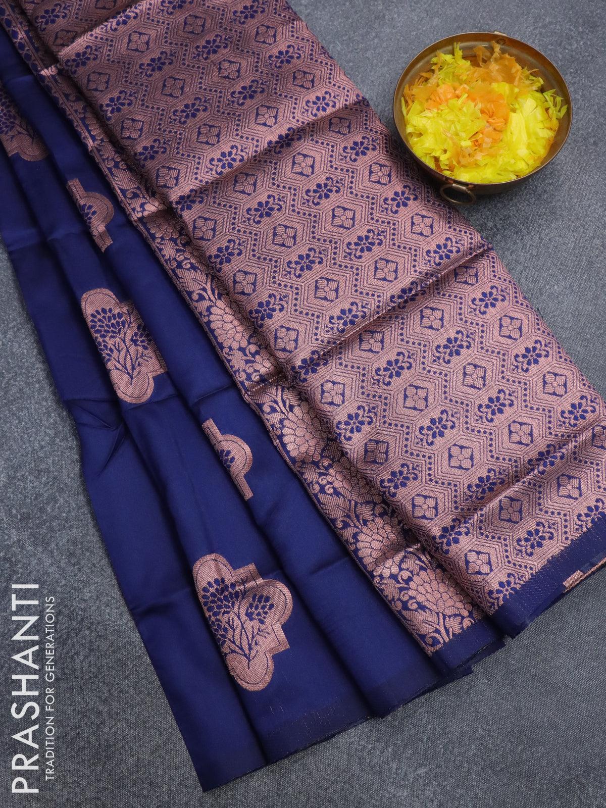 Banarasi Soft Semi Georgette Silk Saree – RKG SHOPPING