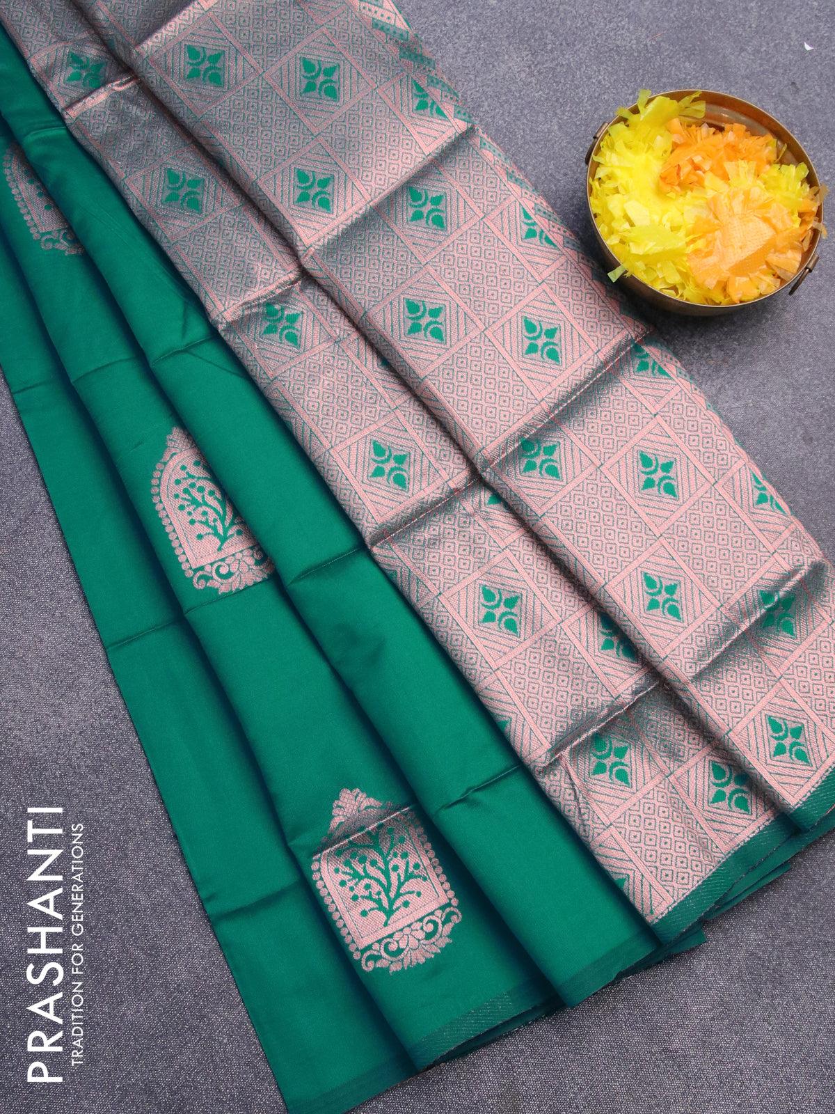 semi soft silk cotton saree Archives - Vriksham India