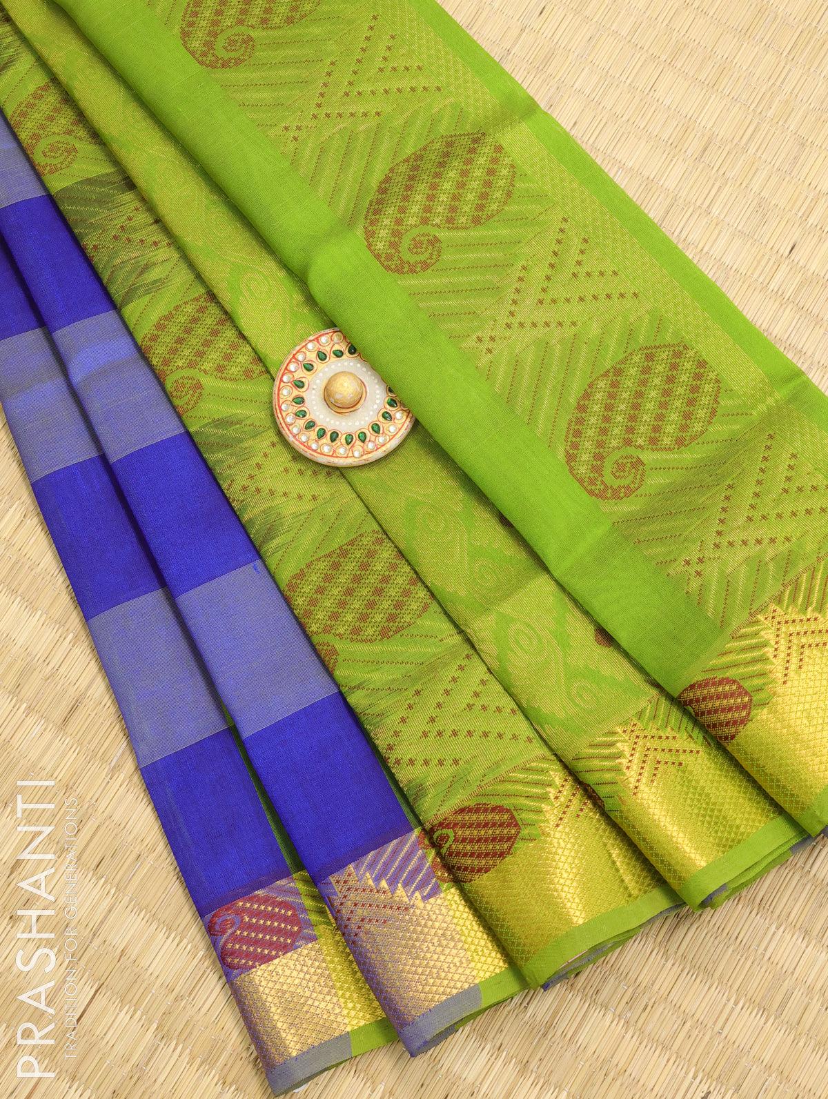 Checked Silk cotton saree – VIKA Boutique | Cotton saree, Silk cotton sarees,  Checks saree