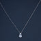 92.5 Silver Pendant with Chain 180874