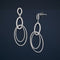 92.5 Silver Earring 183115