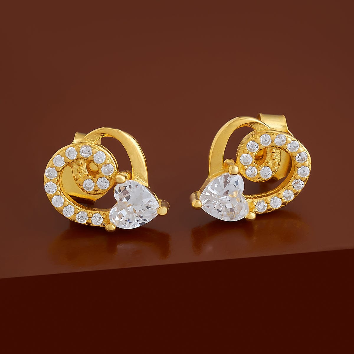 Vincy V-Shape Hoop Earrings 18K Gold/Silver – Oblession