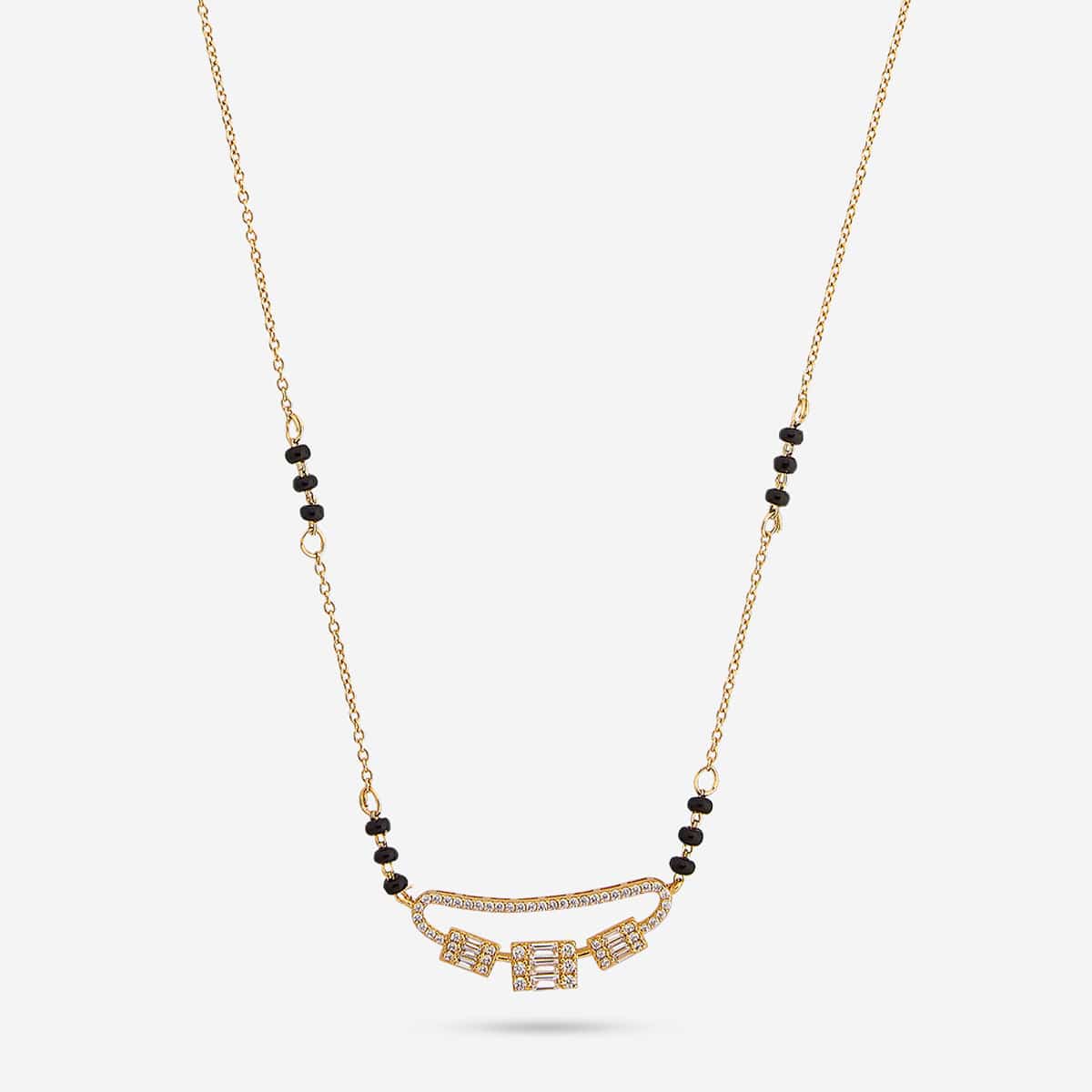 92.5 Silver Mangalsutra 190466