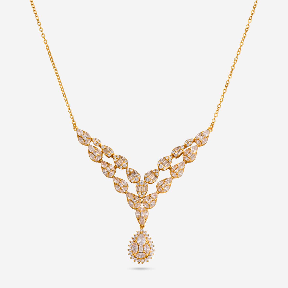 92.5 Silver Necklace 191298