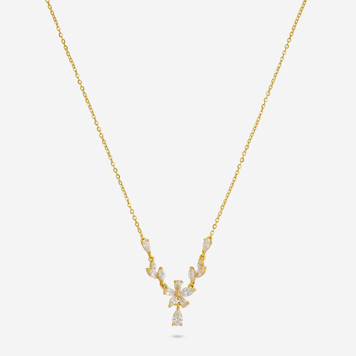 92.5 Silver Necklace 194398