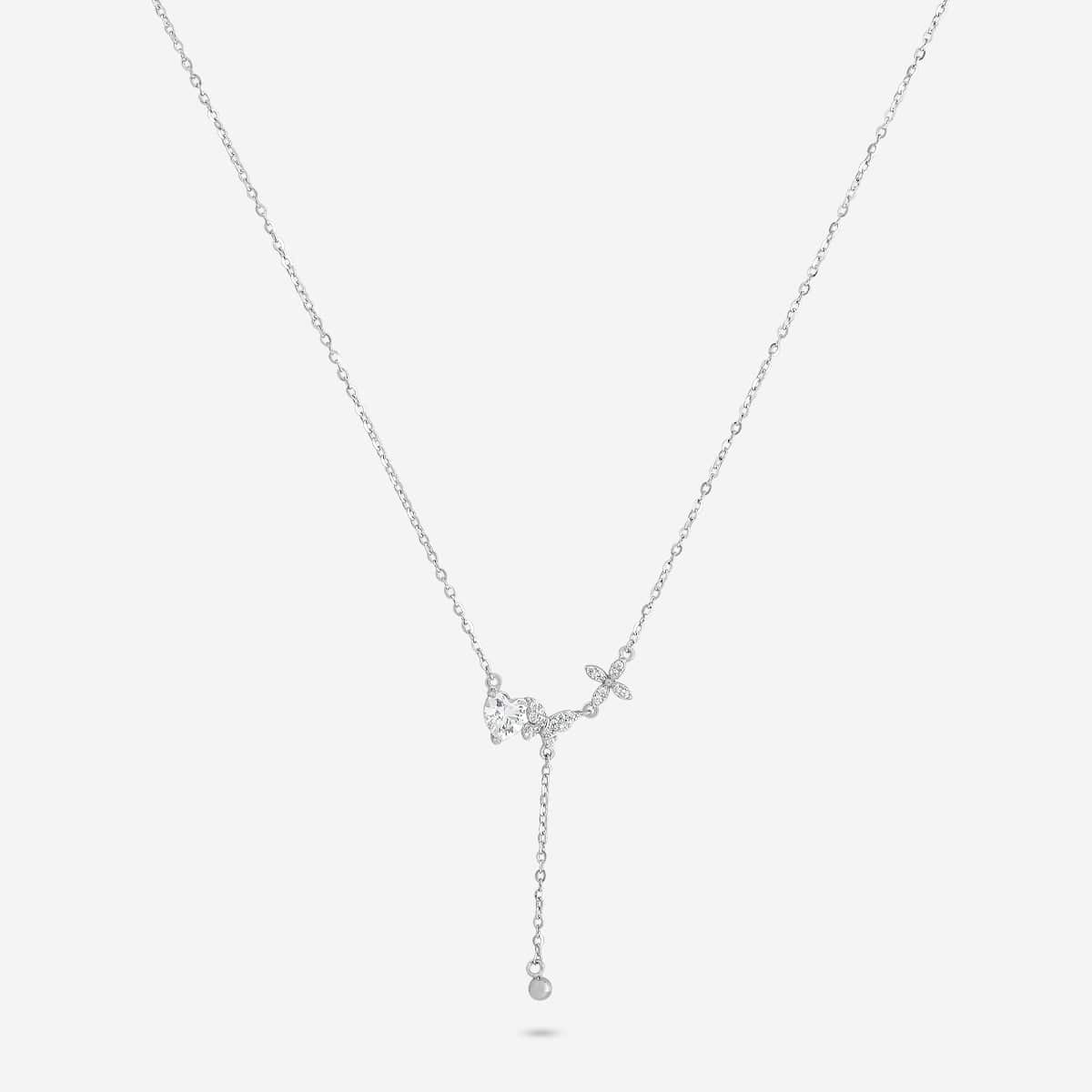 92.5 Silver Necklace 194353