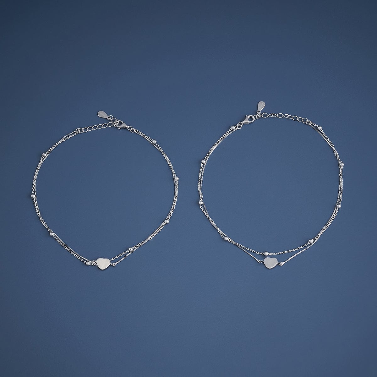 92.5 on sale silver anklets