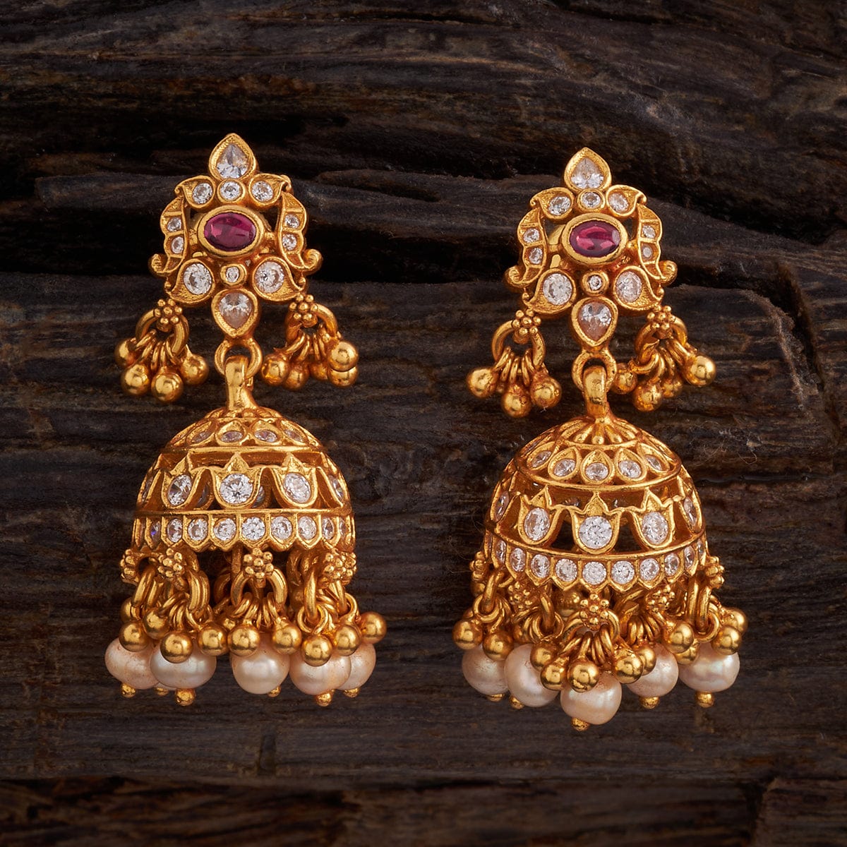 High Quality South Indian Temple Earring – Abdesignsjewellery