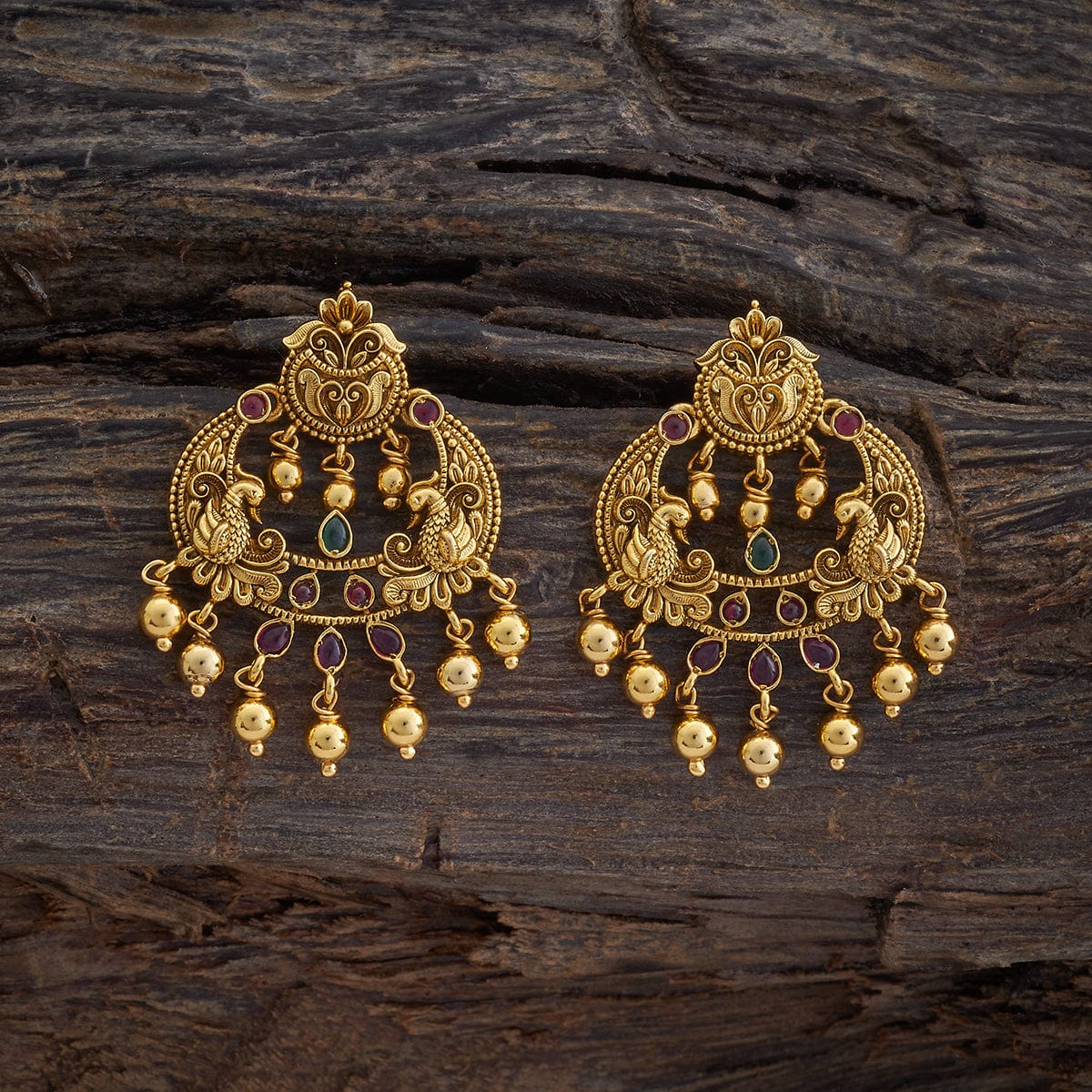 Silver Temple Earring 162685