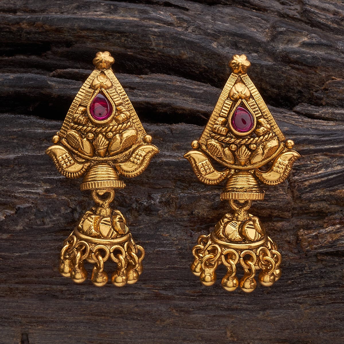 Silver Temple Earring 168244