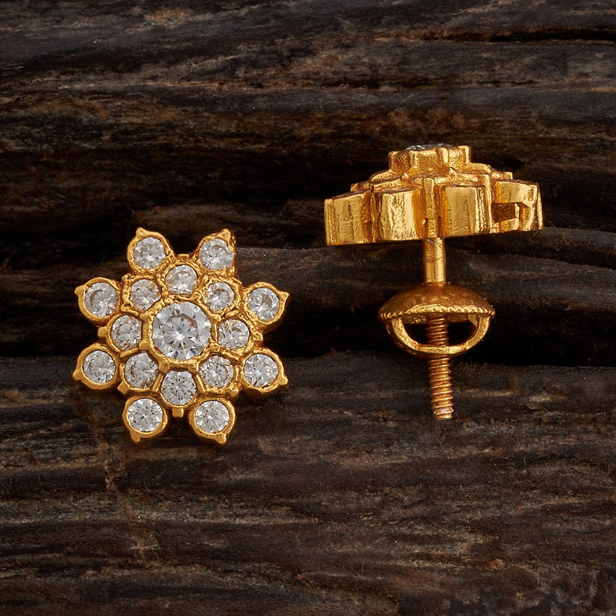 Exuberant diamond earrings | G.Rajam Chetty And Sons Jewellers