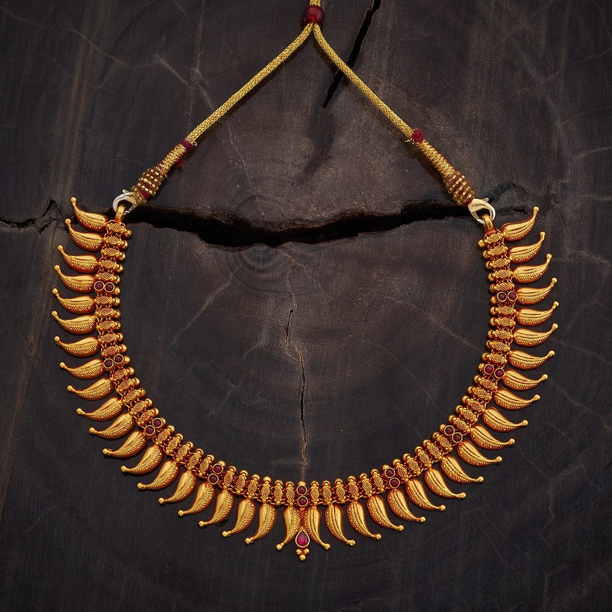 Mallige Necklace Silver Temple Necklace 168206 – Cherrypick