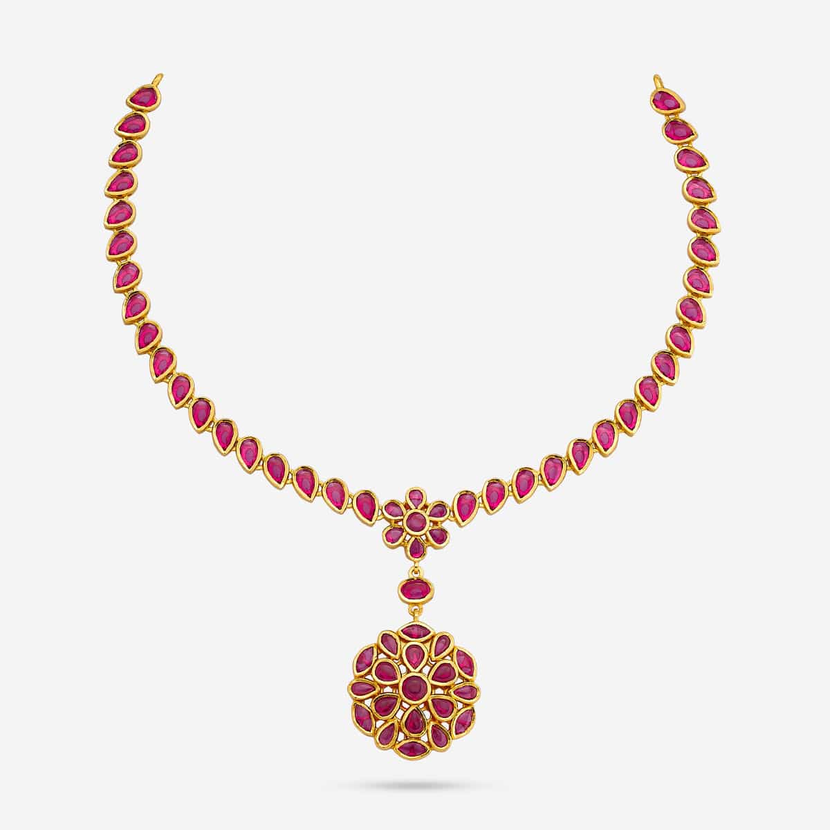 Silver Temple Necklace 191014