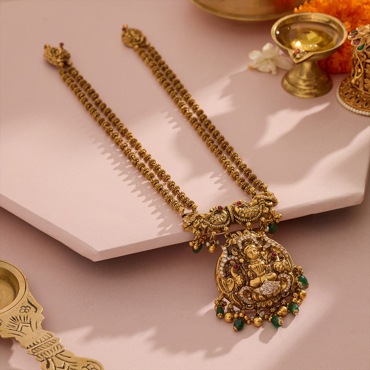 Kushal jewellery deals long necklace