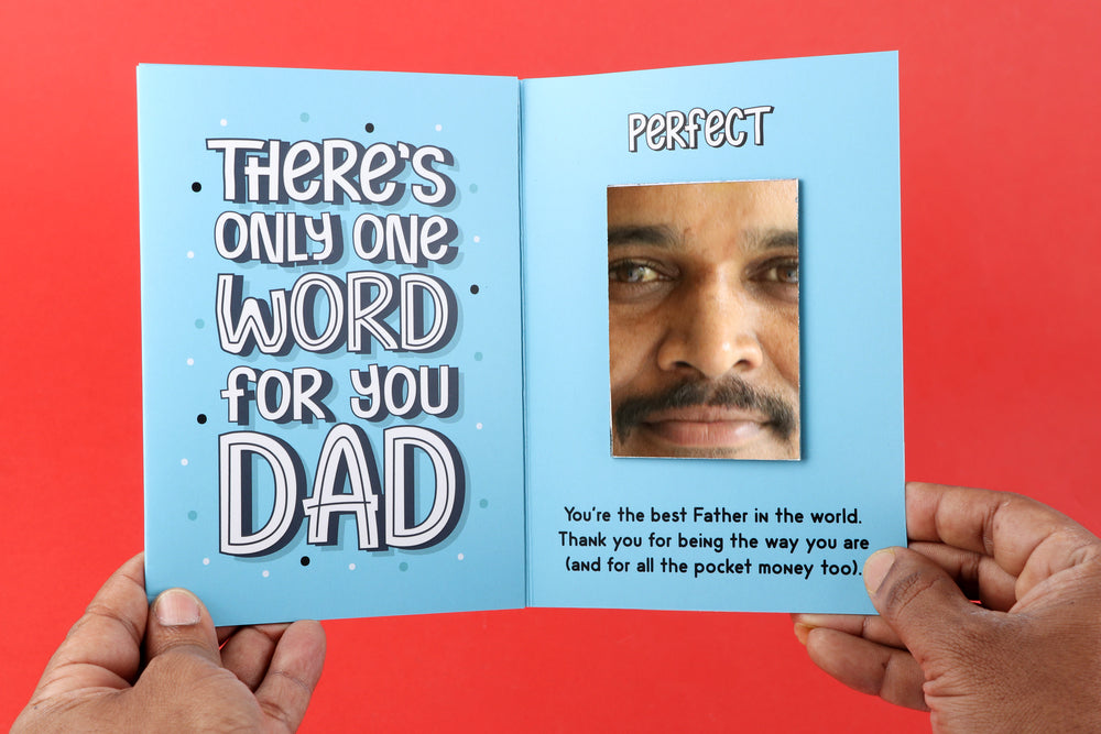 Magic Mirror Card for Dads