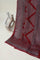 Banarasi Georgette Maroon Saree