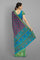 LIGHT PURPLE and MULTI IKKAT PRINT SILK Saree with IKAT