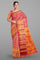 PINK and SILVER BROCADE SILK Saree with KANCHIPURAM