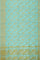 LIGHT BLUE and GOLD JARI BY JARI CHANDERI COTTON Saree with BANARASI FANCY