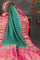 Bandhani Silk Sea Green Saree