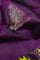 Coimbatore Soft Silk Peacock Motifs Purple Saree