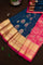 Coimbatore Silk Peacock Blue Saree