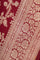 Banarasi Silk Maroon Saree