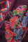 Ikat Silk Multi-Colour Saree