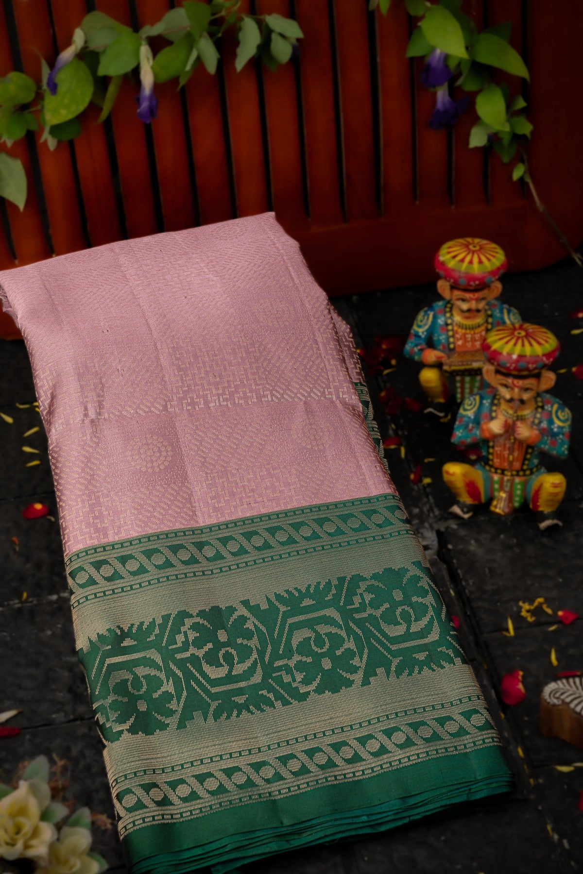 Coimbatore Silk Onion Pink Saree