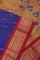 Paithani Silk Royal Blue Saree