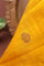 Matka Silk Yellow Saree