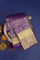 Kancheepuram Silk Purple Saree