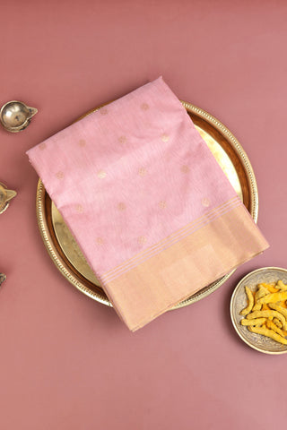 Chenderi Sico Onion Pink Saree