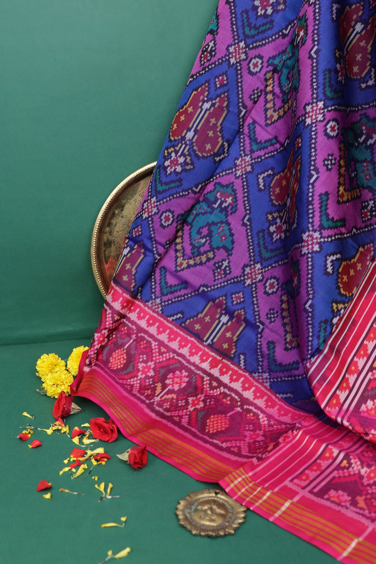 Patola Silk Multicolor Saree