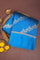 Matka Silk Teal Blue Saree