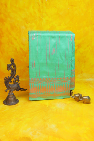 Banarasi Silk Sea Green Saree