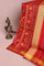 Patola Silk Red Saree