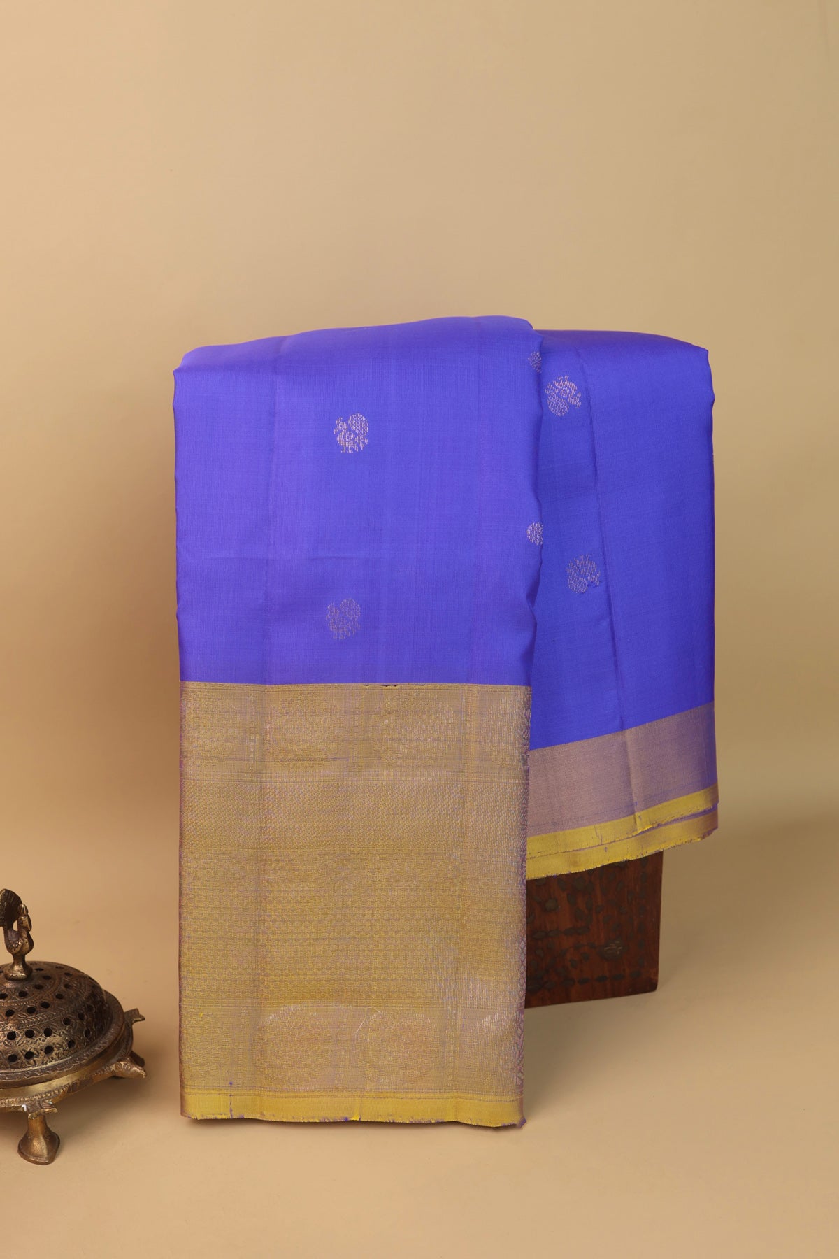 Coimbatore Silk Royal Blue Saree