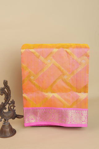 Venkatagiri Silk Dual Colour Saree