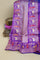 Banarasi Silk Purple Saree