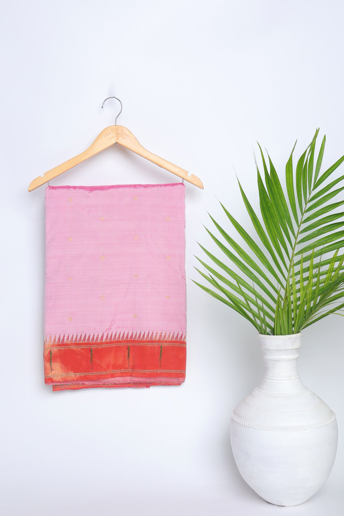 Paithani Silk Pink Saree