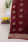 Chanderi Silk Maroon Saree