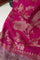 Banarasi Georgette Pink Saree