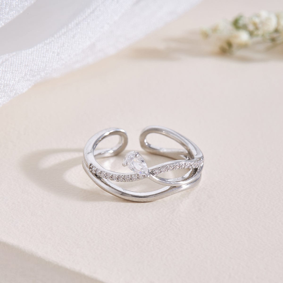 18Kt Rose Gold Diamond Fashion Ring – Orlando Jewelers
