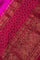 Kanchi Bandhani Silk Hot Pink Saree