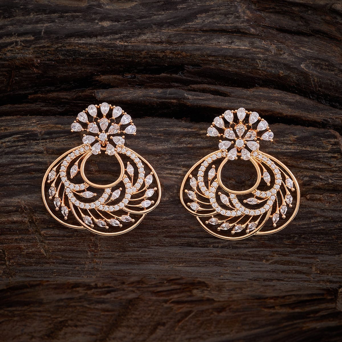 Women Earrings Gold Tone Fancy Drop Down Earring Crystals Accent Jewelry  New | eBay