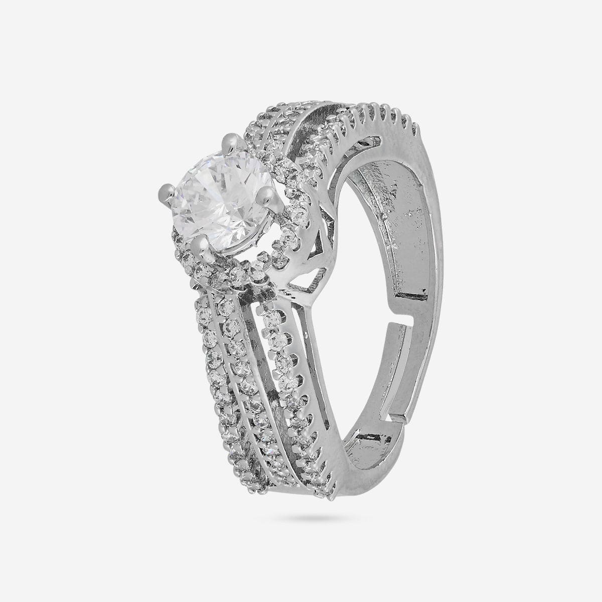 Zircon Finger Ring 197394
