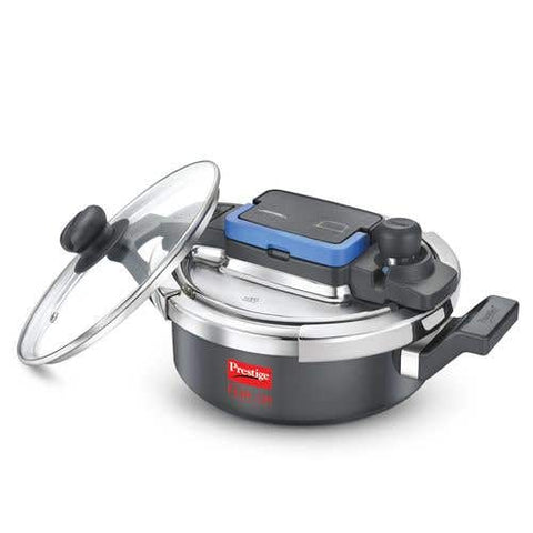 prestige-svachh-flip-on-hard-anodised-gas-and-induction-compatible-pressure-cooker-with-glass-lid,-(black)